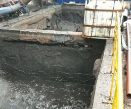 北关污水池清理防水计划和措施